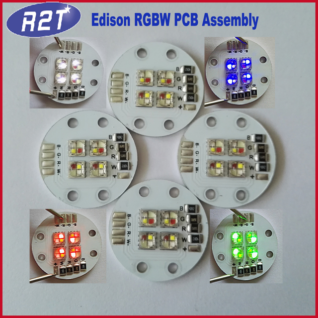 ประเทศจีนผู้ผลิตประกอบ PCB LED RGB 12V 24V ที่กำหนดเอง