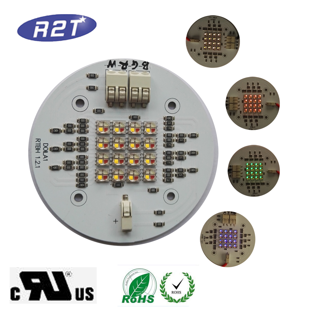 ประเทศจีนผู้ผลิตประกอบ PCB LED RGB 12V 24V ที่กำหนดเอง