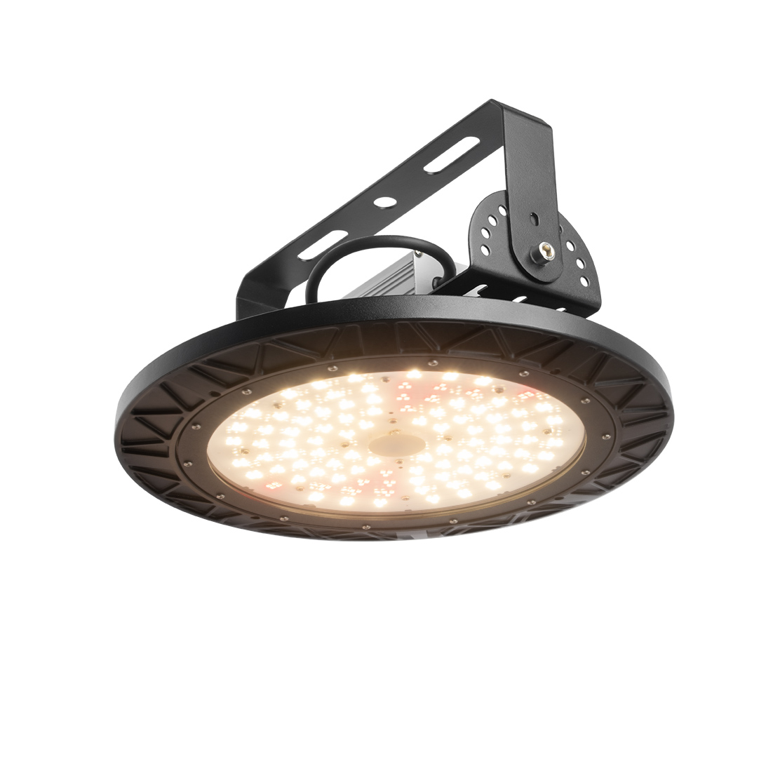 2024 R2TGrow กันน้ำมาใหม่ Golden ผู้ผลิต UFO พืชเติบโตแสง 150W UFO LED Grow Light Full Spectrum