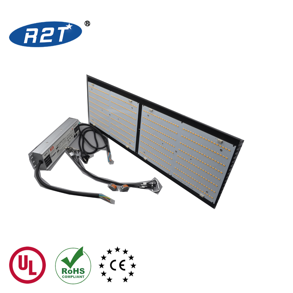 R2T 2019 ใหม่ล่าสุด SunLike 512LEDs เต็มสเปกตรัม LED Grow Light LM561C S6 Epileds 385nm 450nm 660nm 730nm