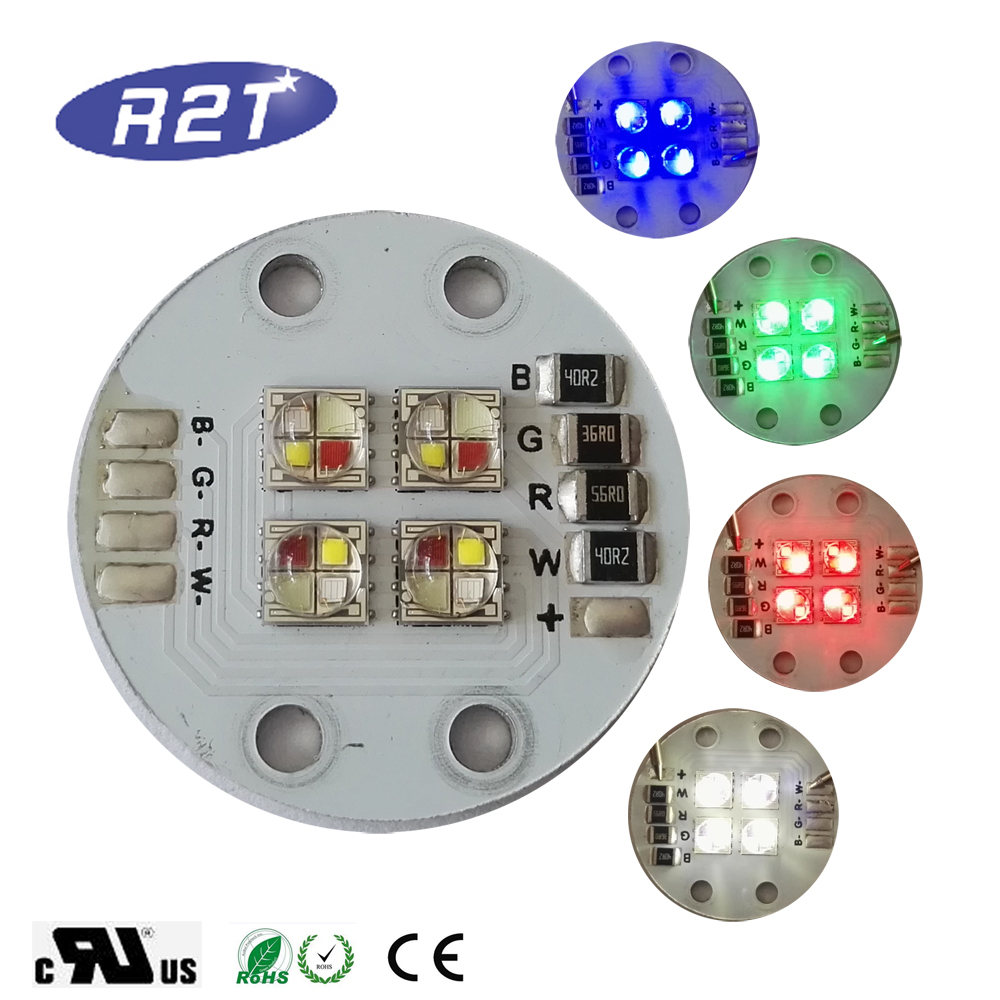 CREE XML Full Color RGBW SMD5050 ไฟ LED ประกอบบอร์ด PCB