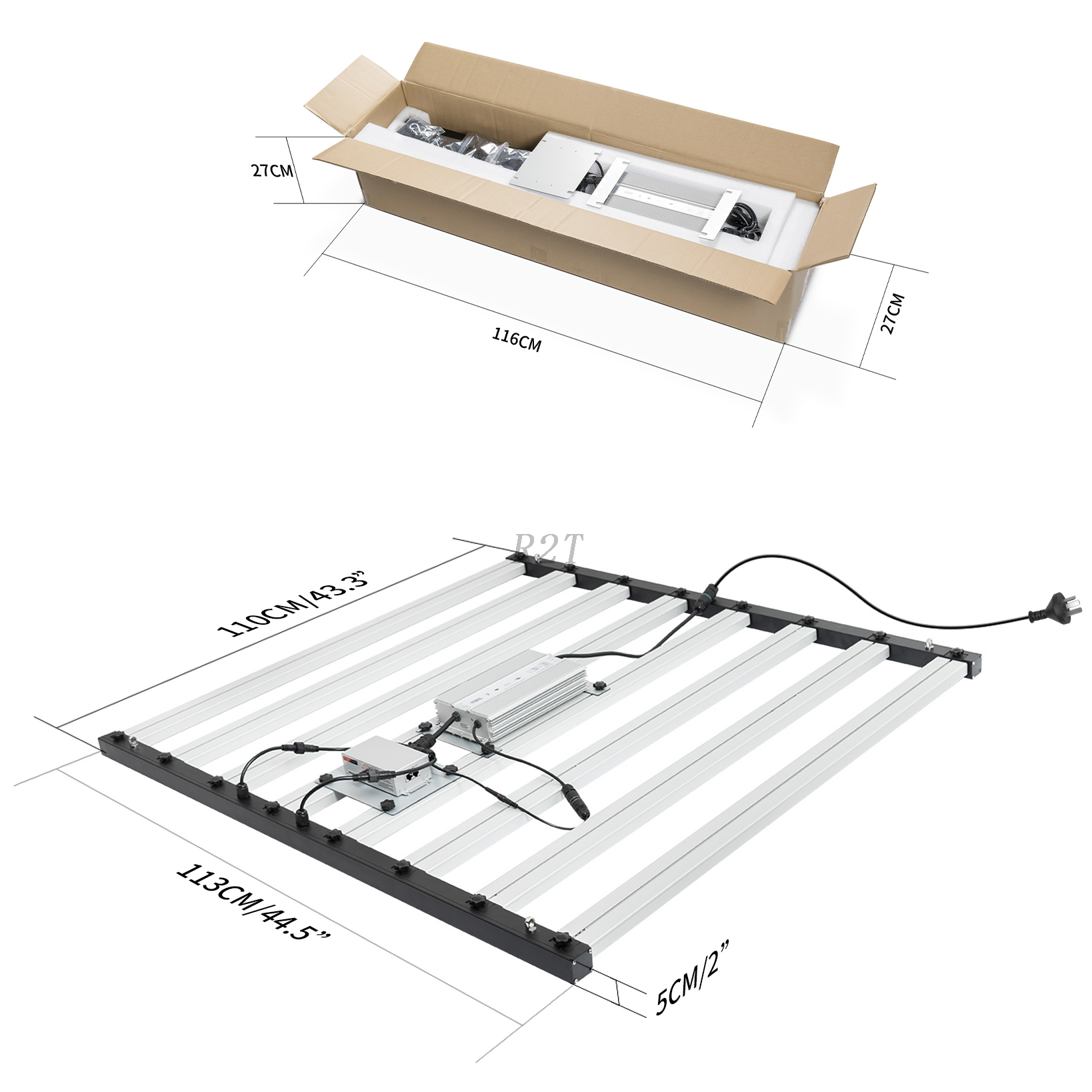 ใหม่ล่าสุด 2021 ที่ถอดออกได้โคมไฟเต็มสเปกตรัม Sunbar Flex 680W1S Samsung LED Grow Light สำหรับสวนในร่ม